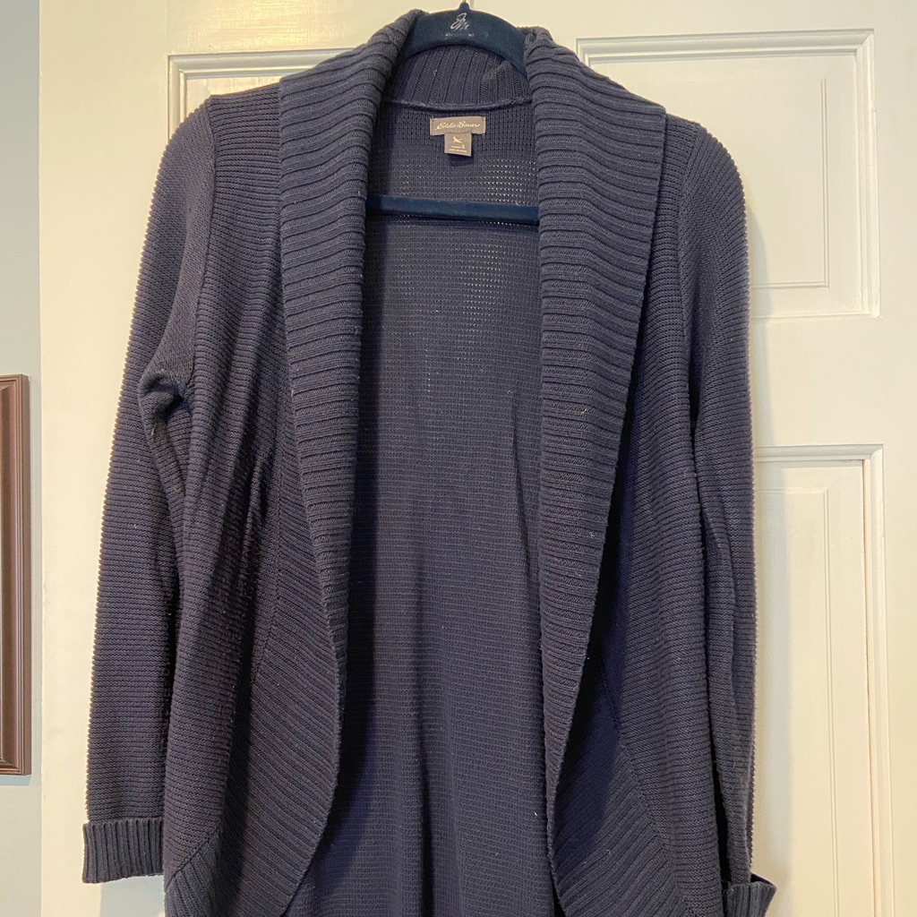 Eddie Bauer Sweater - Blue Small